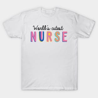 Nurse Gifts | World's cutest Nurse T-Shirt